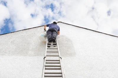 Peinture extérieure à Auzat — façades et ravalement